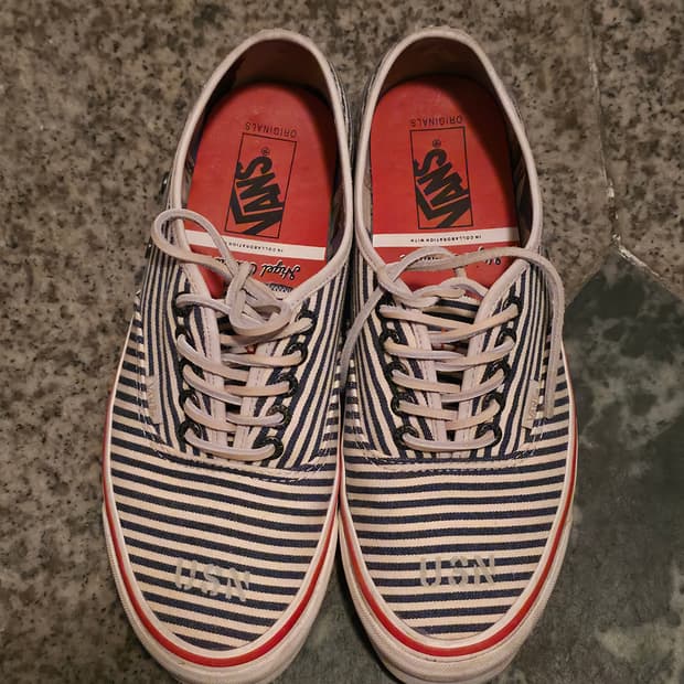 (270)반스 볼트 x 나이젤 카본 OG 어센틱 LX 스트라이프 네이비