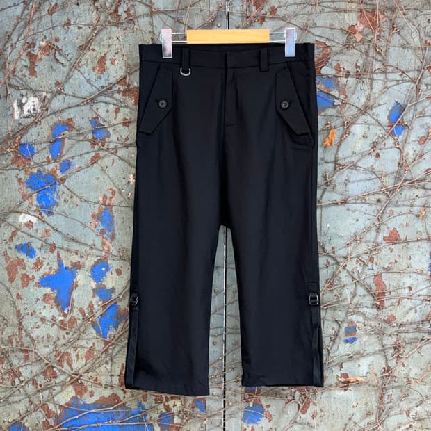 Ato 크롭 울 트라우저