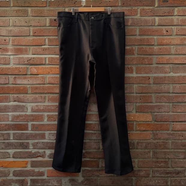 랭글러 Wrangler 블랙 부츠컷 트라우저