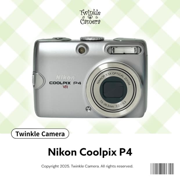 (태연/조이✨) Nikon 니콘 쿨픽스 P4 (풀박스)
