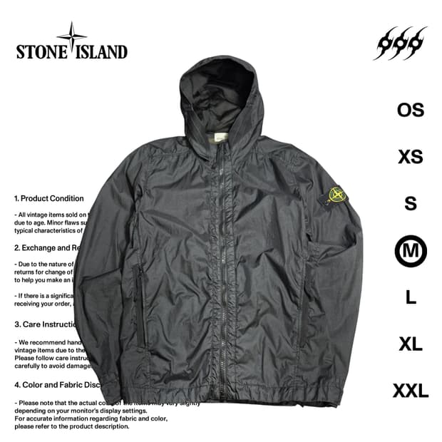 스톤아일랜드 멤브라나 3L TC M사이즈 자켓
