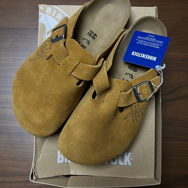 [40]스투시 버켄스탁 보스턴 카라멜