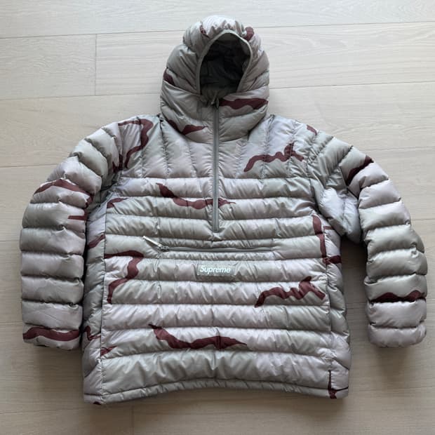 [M] 슈프림 마이크로 다운 카모 경량패딩