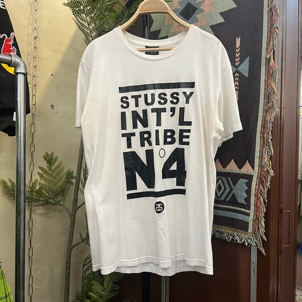 스투시 인터내셔널 트라이브 N4 반팔티 #csz781