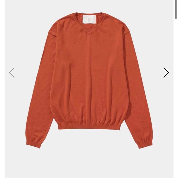 강정석 브이넥 새상품 50사이즈