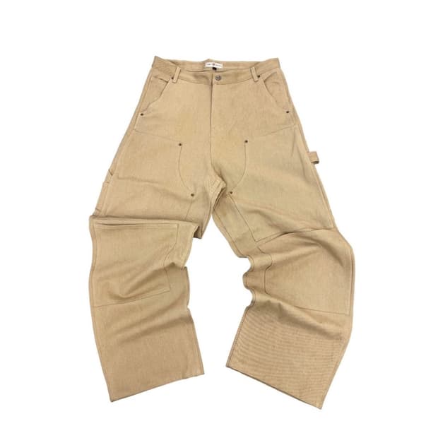 Aoiro Cutted Double Knee Pants Tan 2025