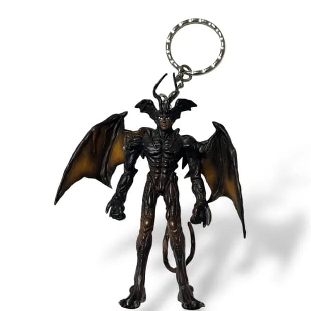 데빌맨 고전 키링 악마 나가이고 펑크 락