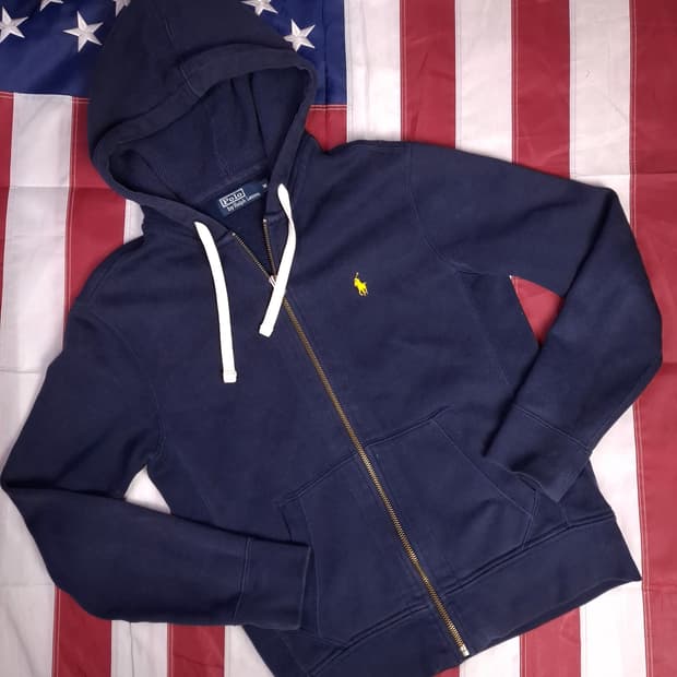 오리지날 랄프로렌폴로 와플 후드집업
