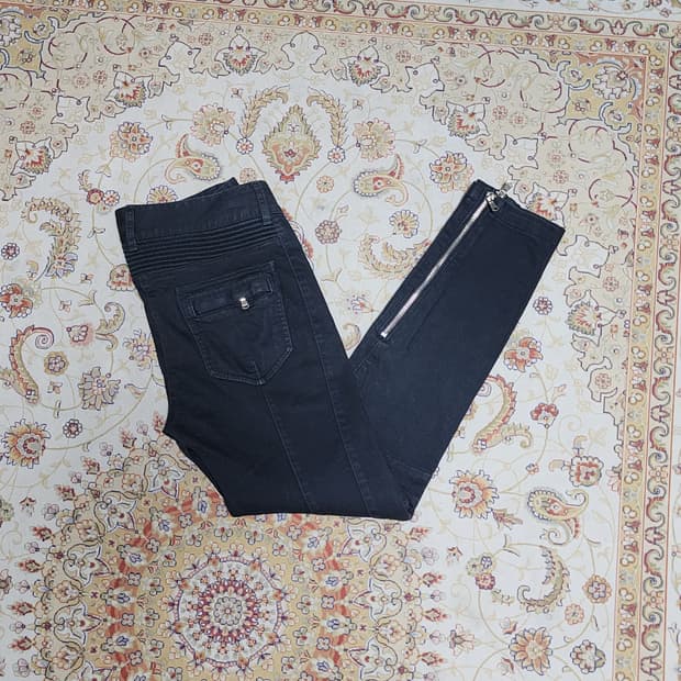 발망 여성 로우라이즈 블랙 바이커진 26 [정품]