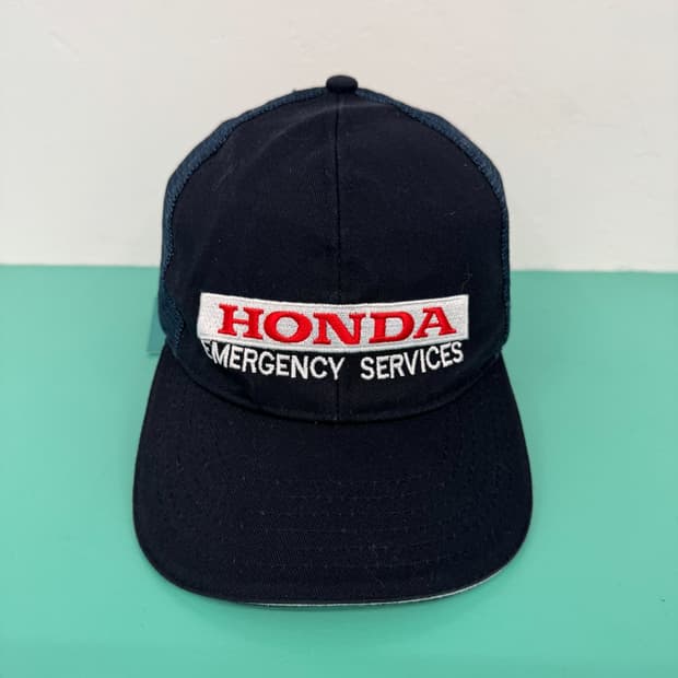 일본 빈티지 혼다 모자 vtg HONDA 긴급서비스 볼캡