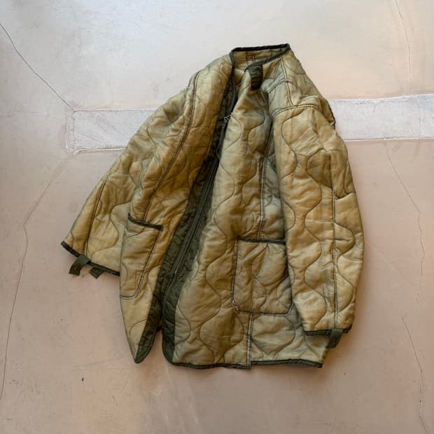 예스터데이스 투모로우 m65 퀼팅 라이너 자켓