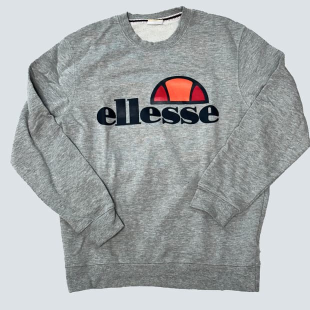 Ellesse 그레이 회색 맨투맨 
