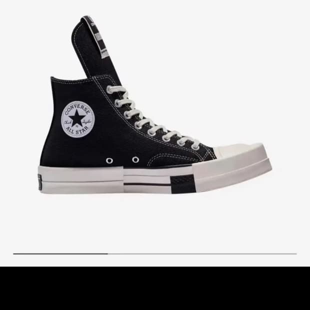 릭오웬스X컨버스 콜라보 척70 하이