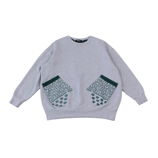 Né-net AW16 Glove Pocket Sweatshirt