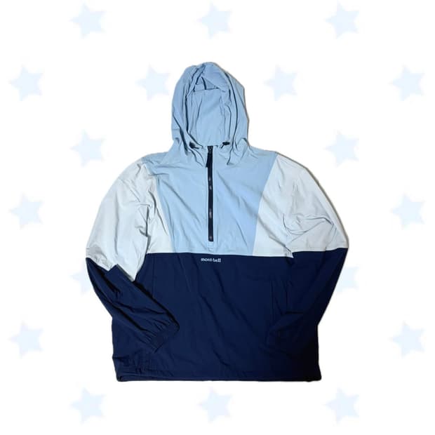 몽벨 유니 배색 아노락 바람막이 95