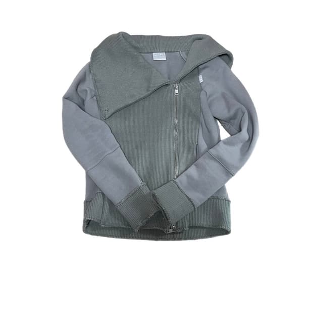 스컬프터 집업 Wide Collared Zip-Up Melange