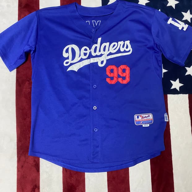 마제스틱 la 다저스 류현진 유니폼