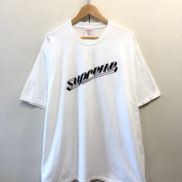 슈프림 배너 반팔 티셔츠