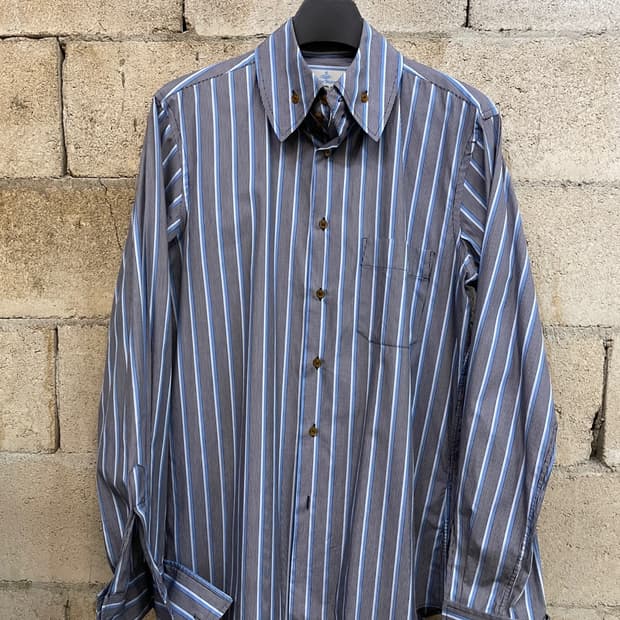 비비안 웨스트우드 스트라이프 셔츠 