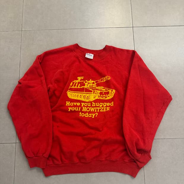80‘s Hanes 빈티지 스웨트셔츠