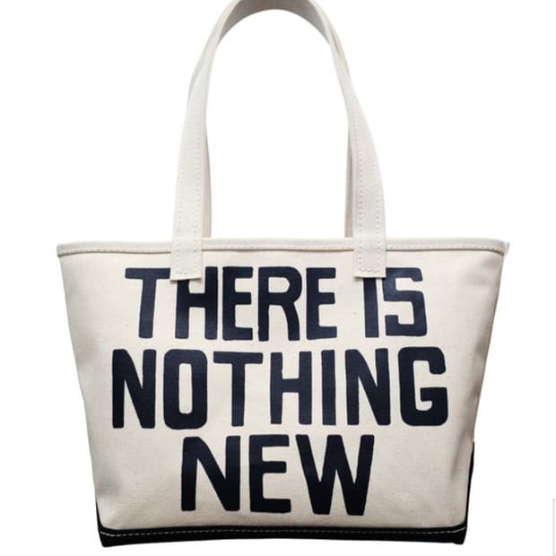 THERE IS NOTHING NEW SOUVENIR TOTE BAG