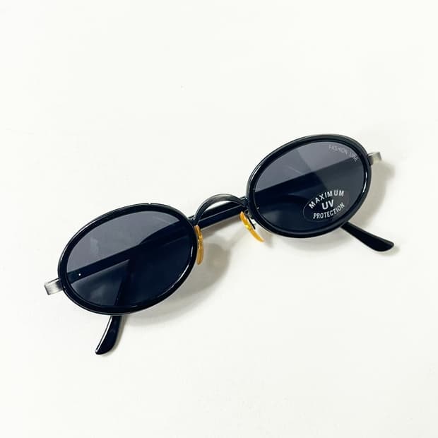 90s 일본제 Fashion Line 라운드 선글라스