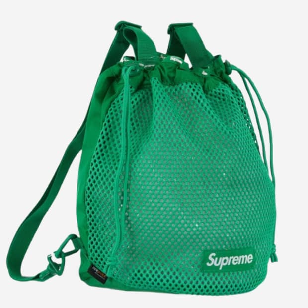 Supreme Mesh Small Backpack Green