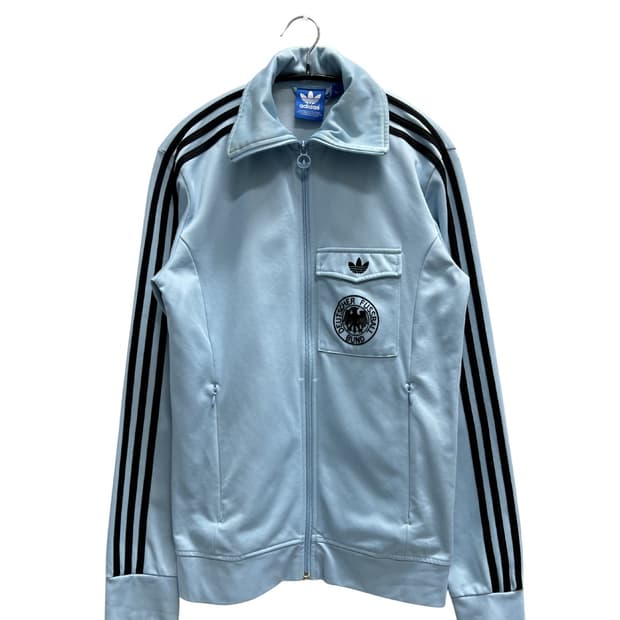 아디다스 올드스쿨 독일 트랙탑 져지 스카이블루