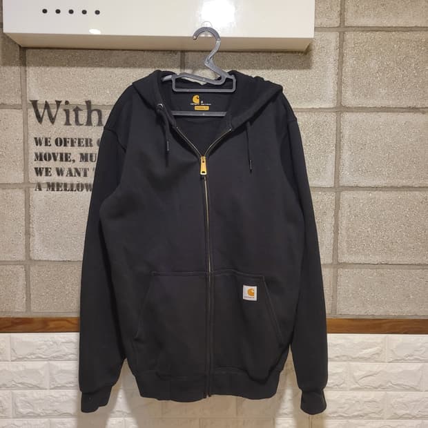 칼하트 미트웨이트 후드집업 S