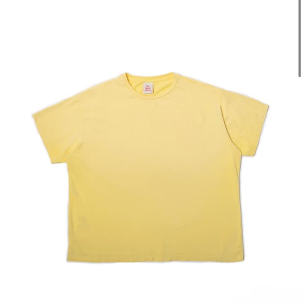 [1] WRECK BLANK TEE (YELLOW)