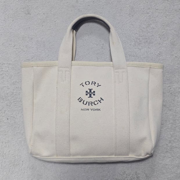 토리버치 캔버스 미니 토트백 