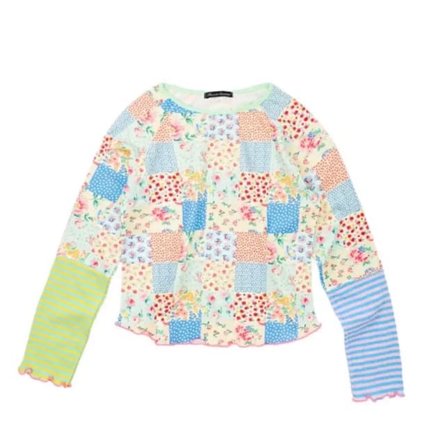 샵페어리 패치워크 탑(구해요)