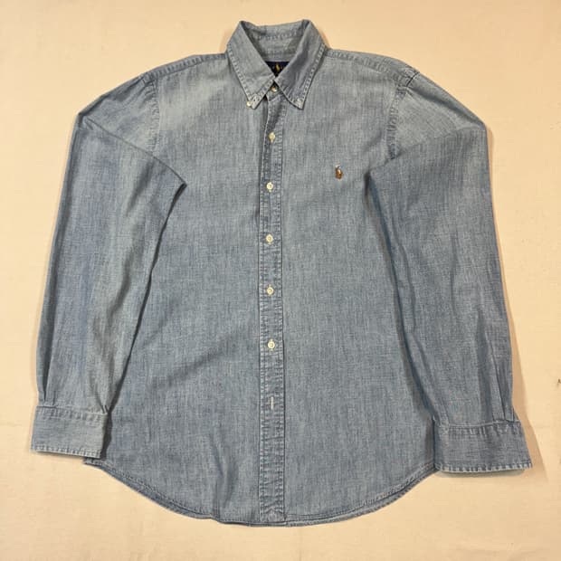 M) 폴로 랄프로렌 클래식핏 샴브레이 셔츠