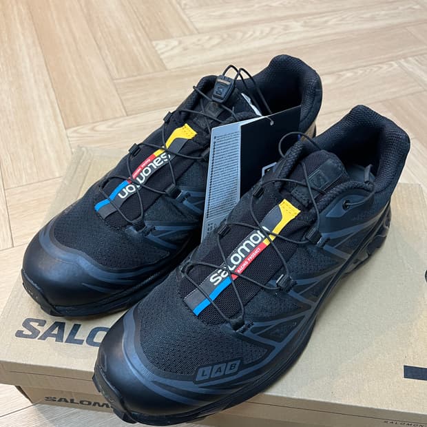 살로몬 xt-6 adv 블랙 275