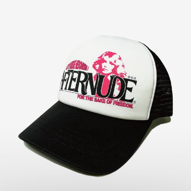 에프터누드 애프터누드 헤도니즘 캡 블랙 모자