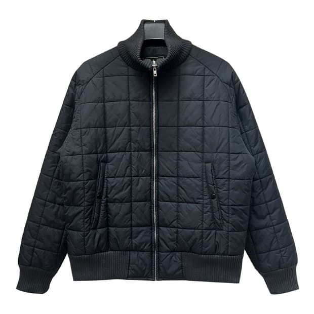 알파인더스트리 하이넥 풀 집업 퀼팅 자켓 L