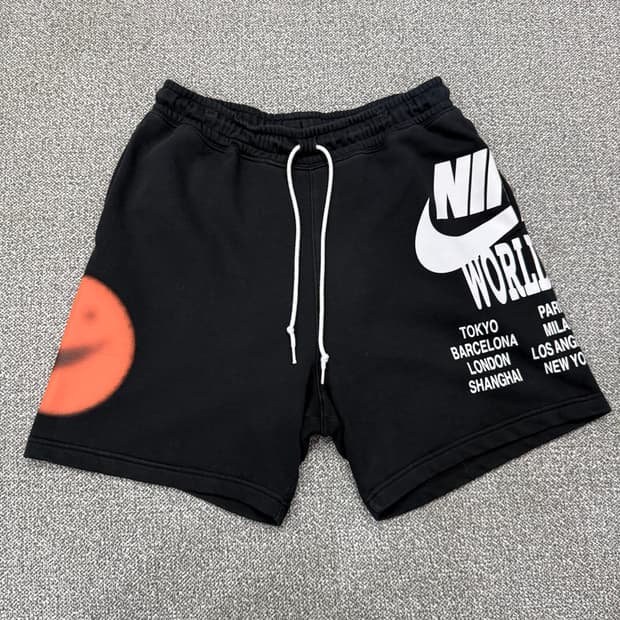 XL 나이키 월드투어 코튼 숏 팬츠 반바지
