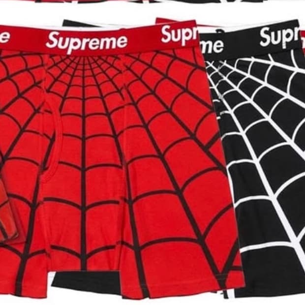 슈프림 스파이더맨 박서 브리프