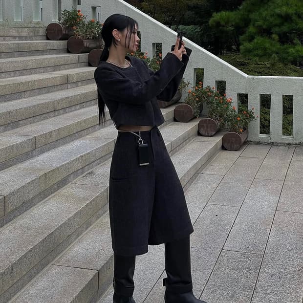 트리밍버드 트위드셋업