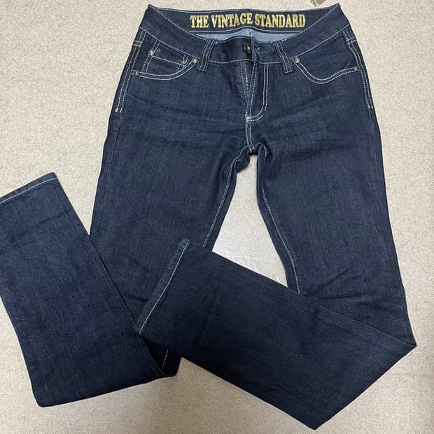 jpn vtg 스트레이트 로우라이즈 진