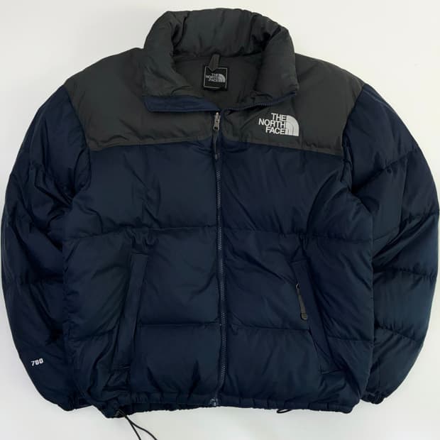 The North Face  노스페이스 700 눕시 네이비 회색 패딩