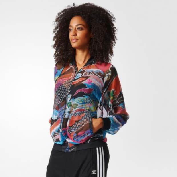 아디다스 시스루 매쉬 바람막이 집업 90사이즈