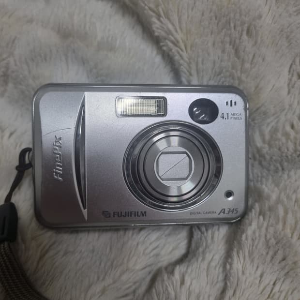 후지필름 FinePix A345 디지털 카메라 레트로 디카
