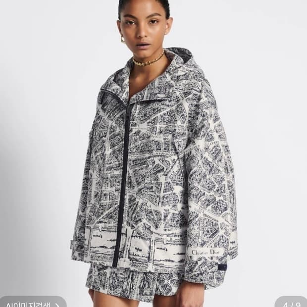 디올 아노락 후드자켓 점퍼xs