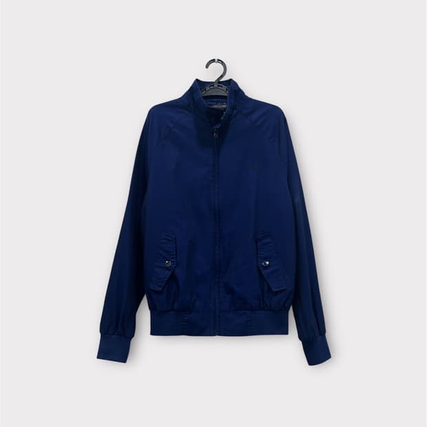 [S] 프레드페리 클래식 헤링턴 자켓 블루종 남성 90-95 네이비