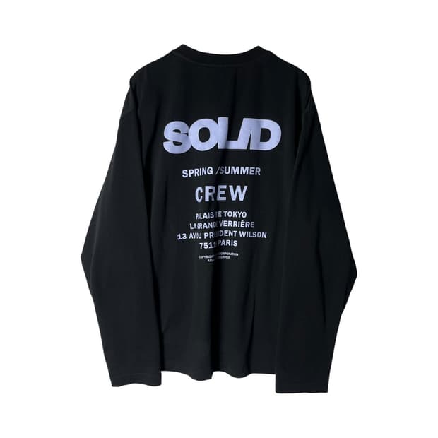 [Solid Homme] 24S/S 솔리드옴므 롱슬리브