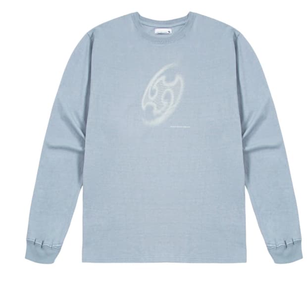산산기어 로고 롱슬리브 (블루그레이) - 22FW 