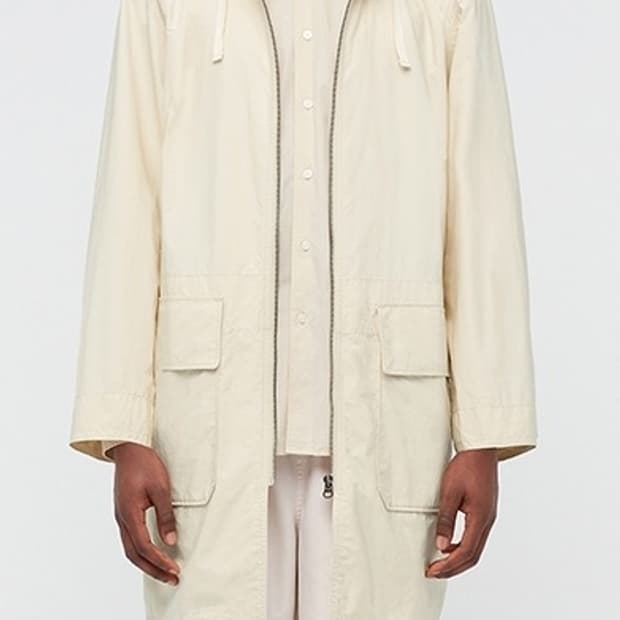 [유니클로U] 21SS 후디드 코트(새상품) - XL