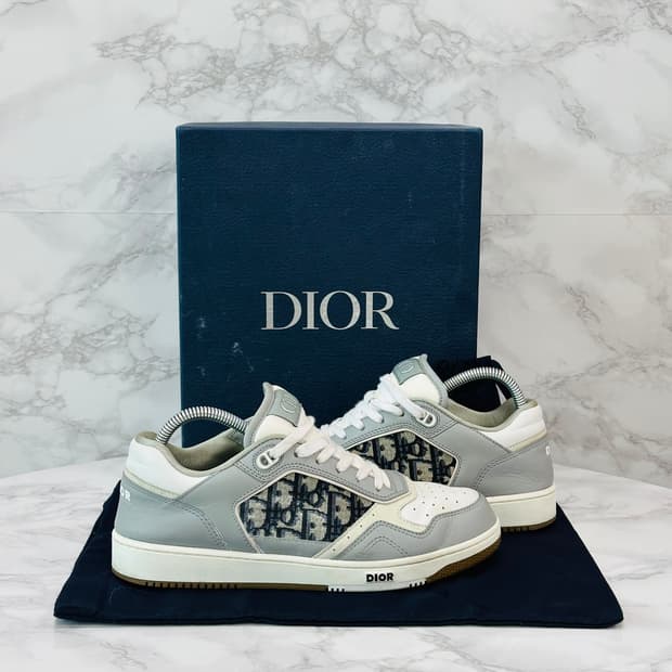 [40/풀구성] 디올 B27 로우탑 스니커즈 그레이