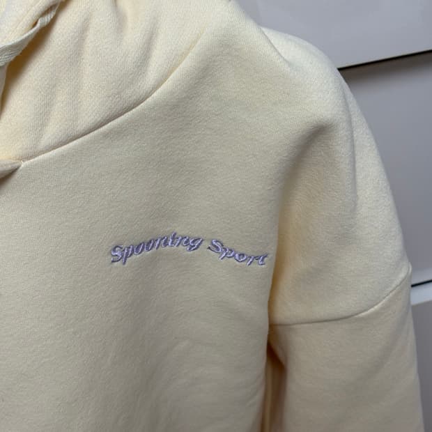 스푸닝 스포츠 크롭 후드